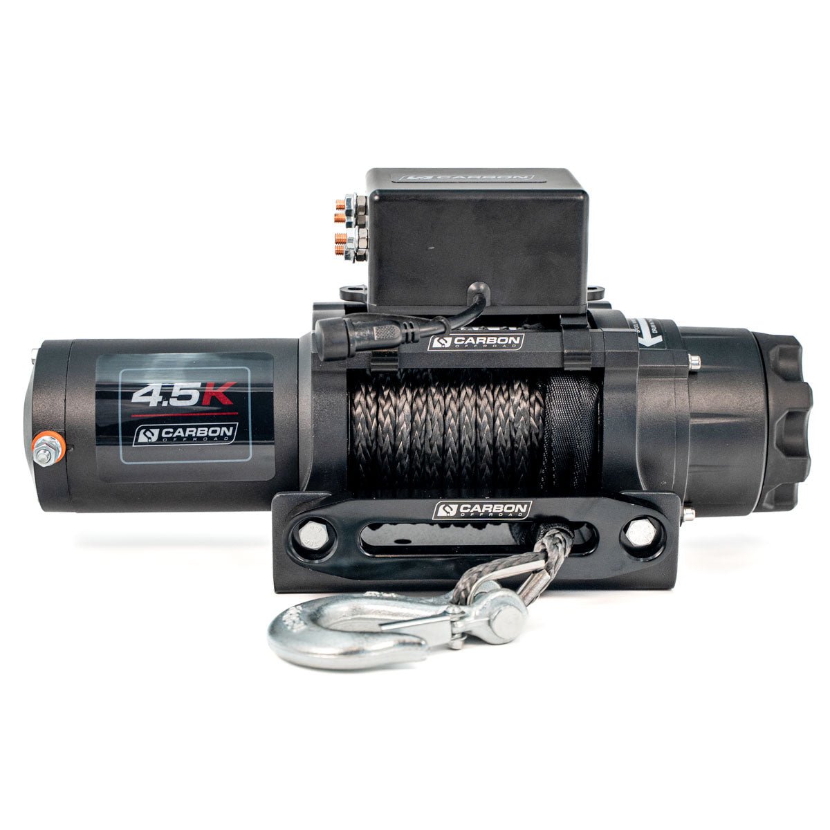 Carbon 4.5k 4500lb ATV - Trailer Winch, view 4