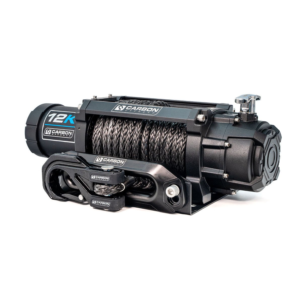 Carbon 12K - 12000lb Winch V3X with MegaPro Hook, view 4