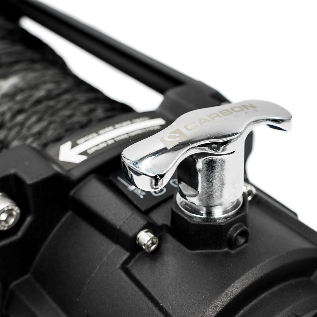 Carbon 12K - 12000lb Winch V3X with MegaPro Hook, view 6