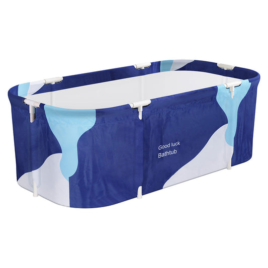 Weisshorn Foldable Bathtub 134x65cm - Navy Blue
