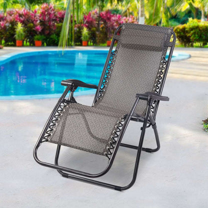 Gardeon Zero Gravity Recliner Chair - Beige, view 8