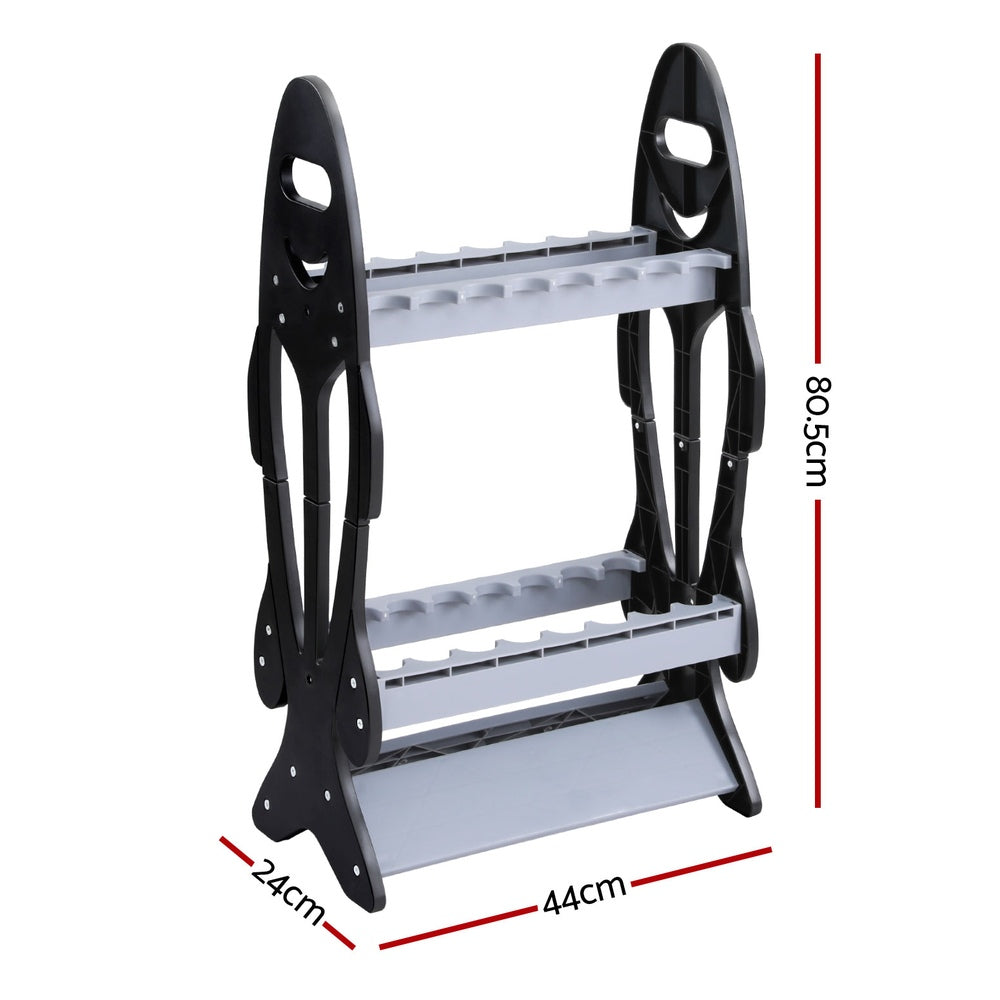 16-Rod Freestanding Fishing Rod Storage Rack, view 2