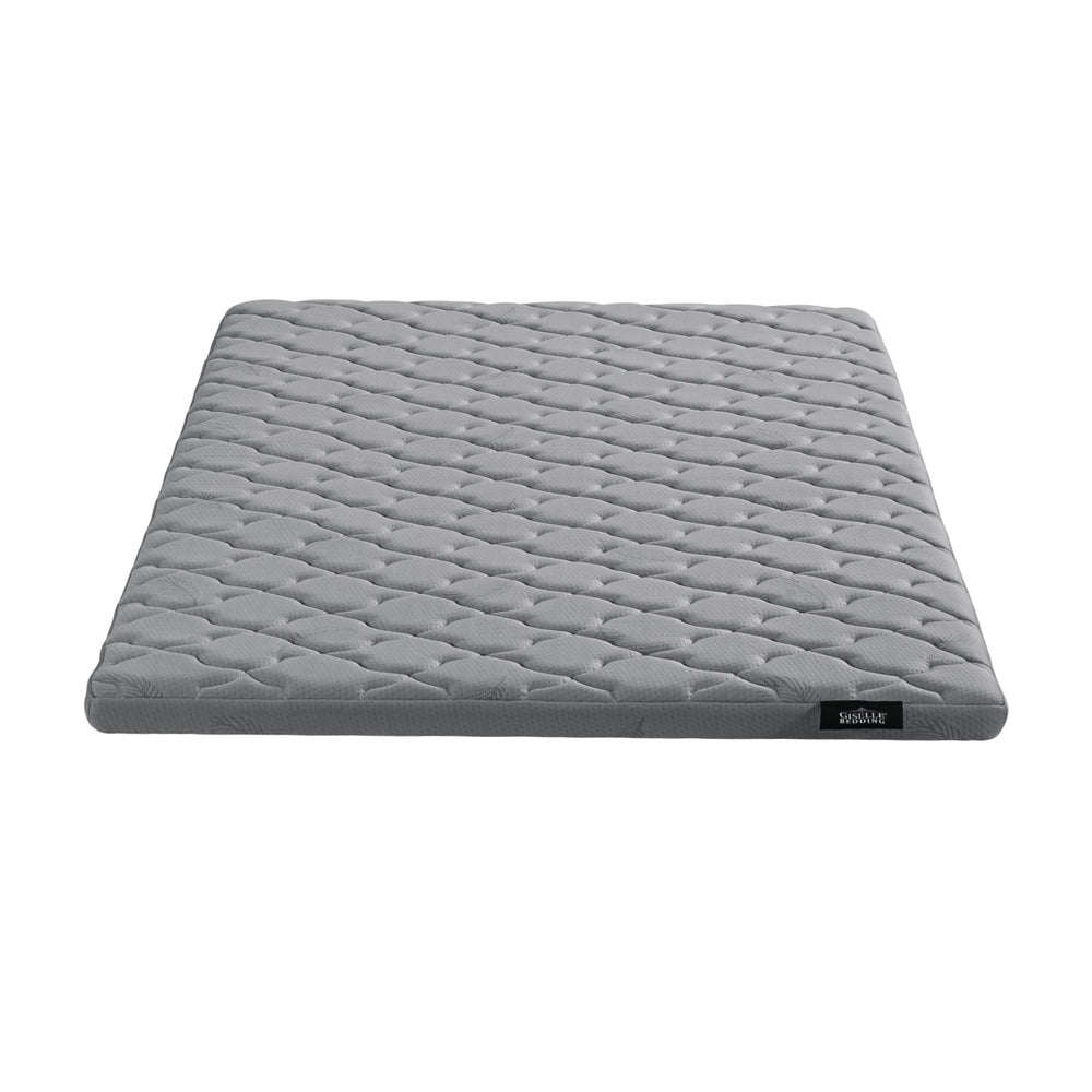 Single Foldable Camping Mattress - Giselle Bedding Grey, view 3