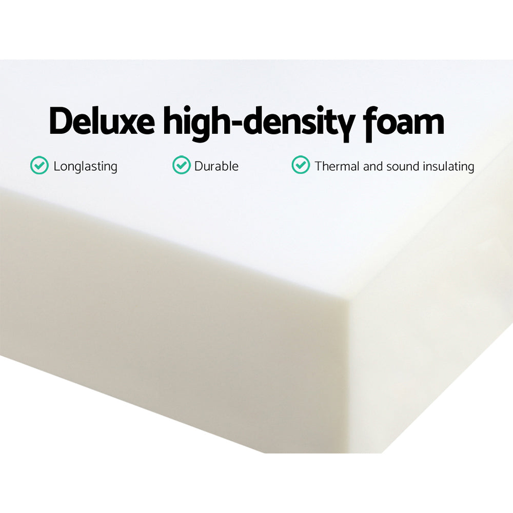 Foldable Single Foam Mattress – Green, view 3