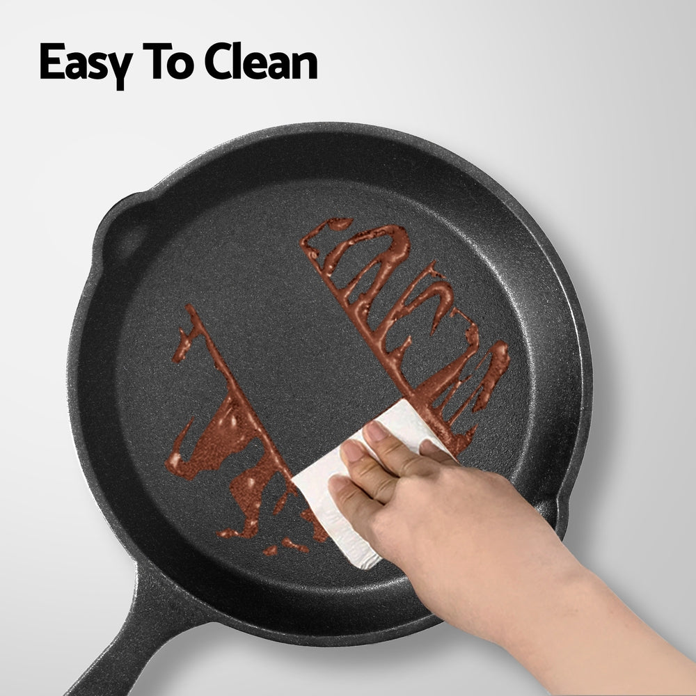 Cast Iron Frying Pan Set - 3 Piece, view 5