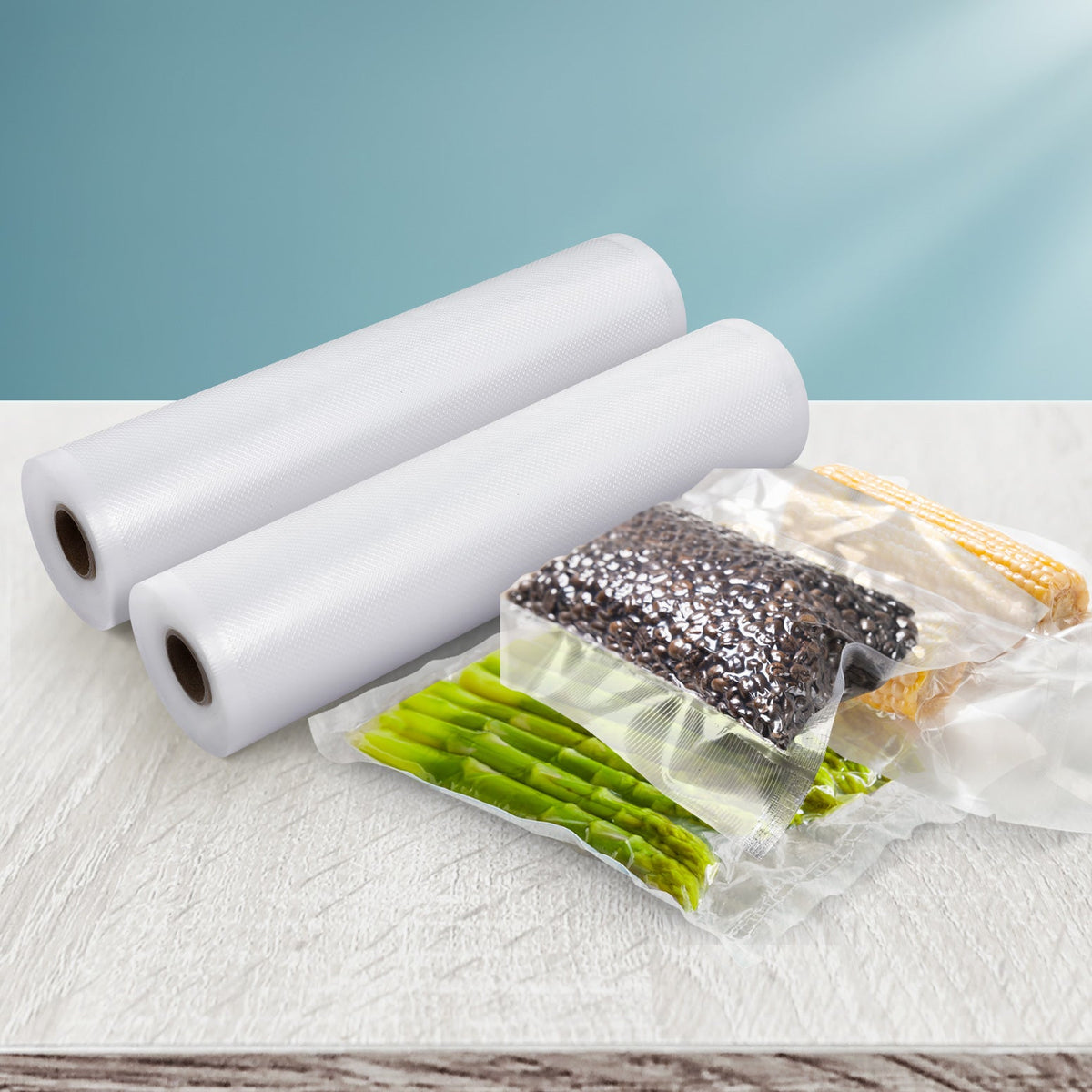 Vacuum Sealer Bag Rolls 28cm x 6m - 2 Pack, view 7