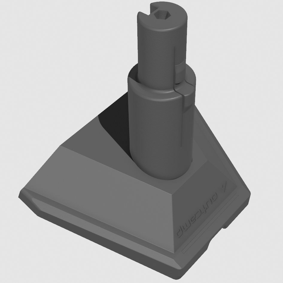 Outcamp Gen 3 to Gen 2 Starlink Mount Adapter, view 4