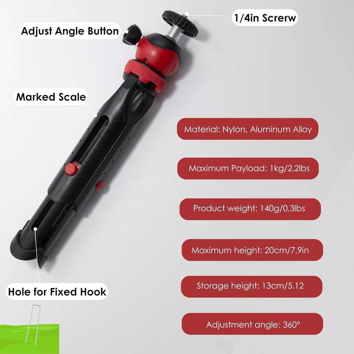 Outcamp Tripod Mount Kit for Starlink Mini, view 4