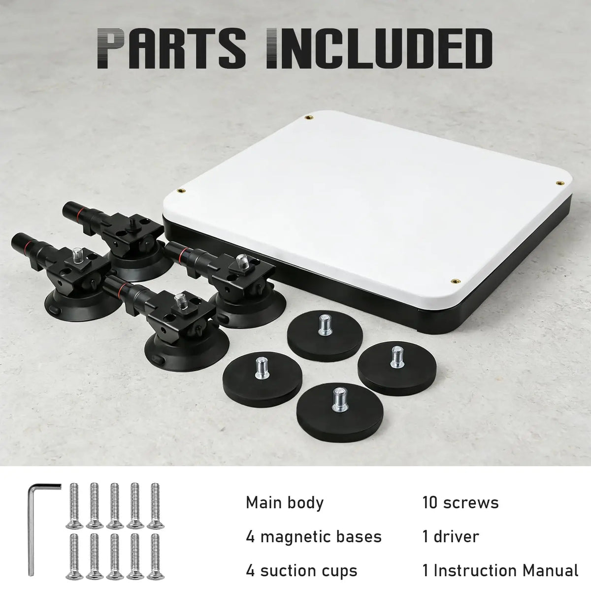 Outcamp 3-in-1 Mount and Hard Cover for Starlink Mini, view 11