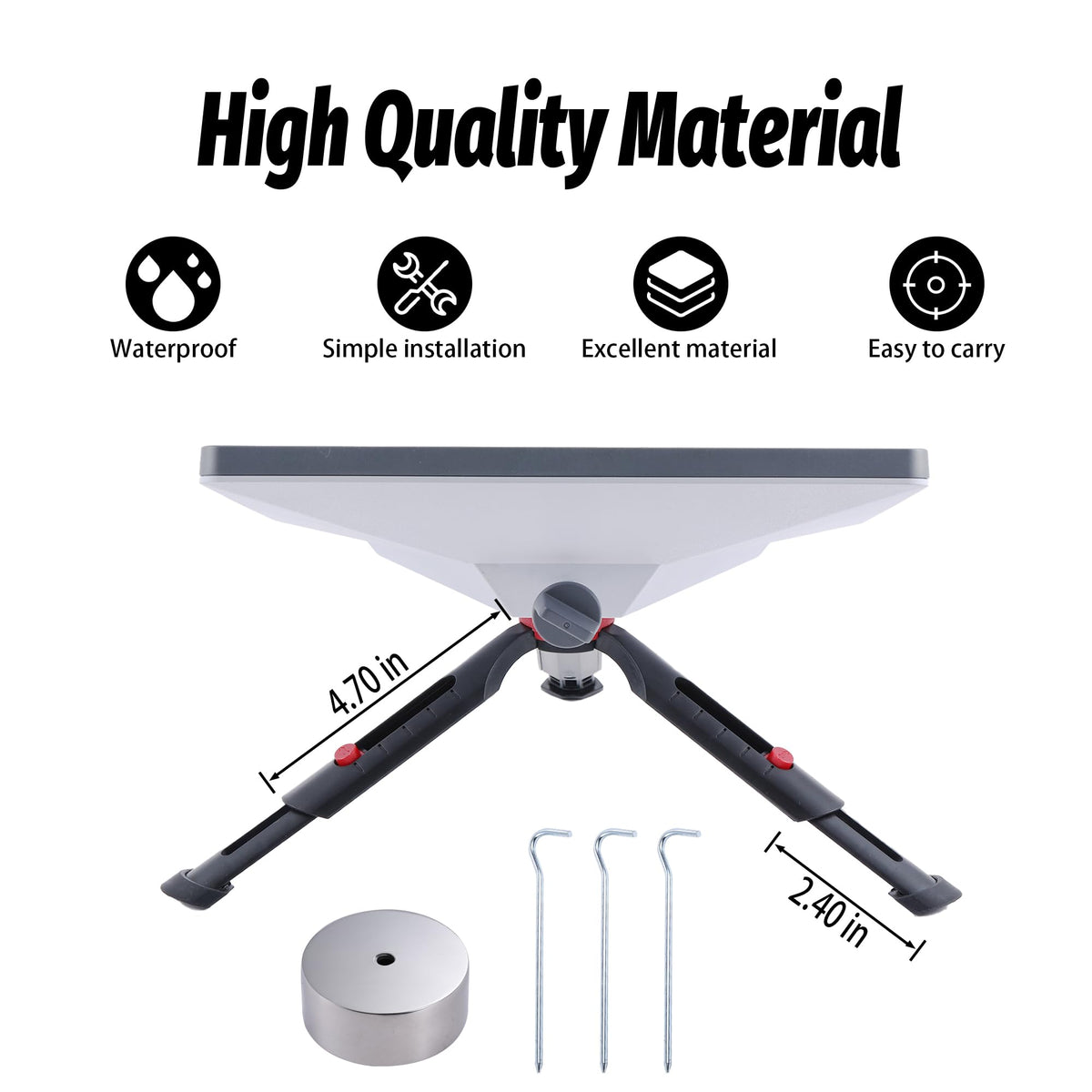 Outcamp Tripod Mount Kit for Starlink Mini, view 3