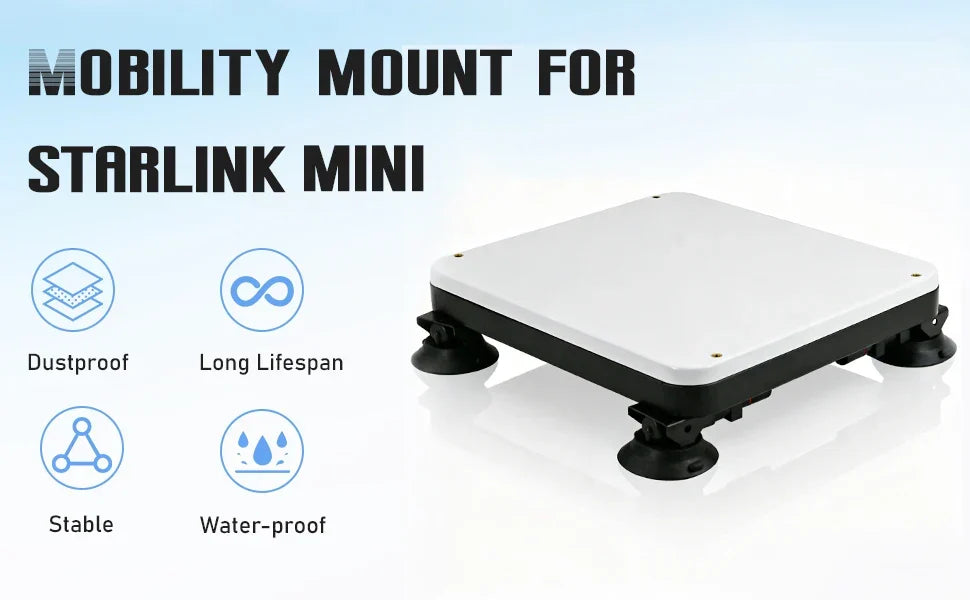 Outcamp 3-in-1 Mount and Hard Cover for Starlink Mini, view 8