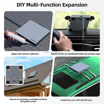 Outcamp 5-in-1 Protective Mounting Case for Starlink Mini, view 7