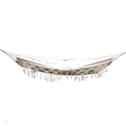 Gardeon Tassel Hammock Bed – Cream, view 3
