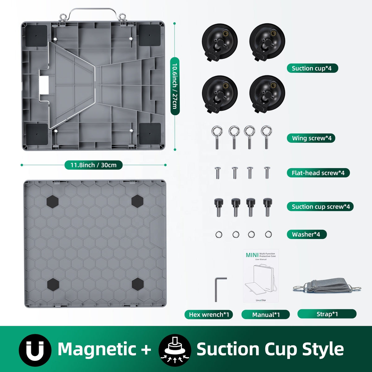 Outcamp 5-in-1 Protective Mounting Case for Starlink Mini, view 5