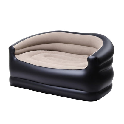 Inflatable Two-Seater Sofa with Pump – Coffee, view 7