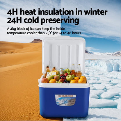 Glacio 26L Ice Cooler Box - Blue, view 6