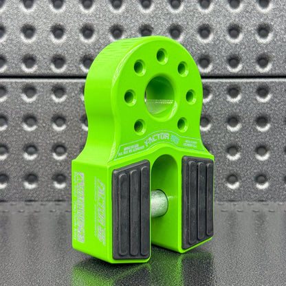 Factor 55 Flatlink Winch Shackle Mount - Green, view 2