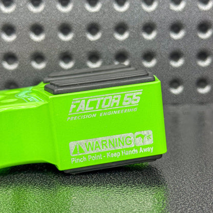 Factor 55 Flatlink Winch Shackle Mount - Green, view 3