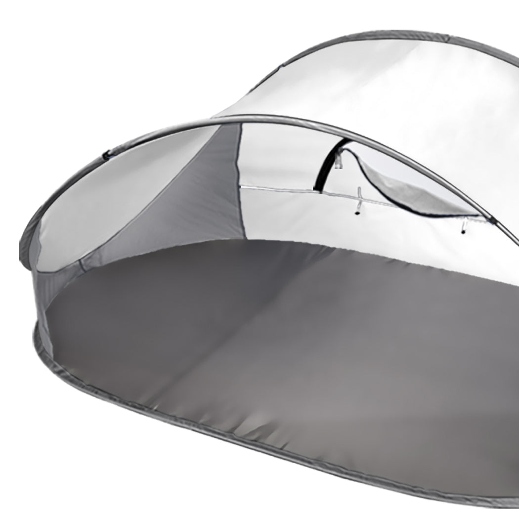Mountview Pop Up Tent Camping Beach Grey, view 3