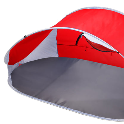 Mountview Pop Up Tent Camping Beach Red, view 3