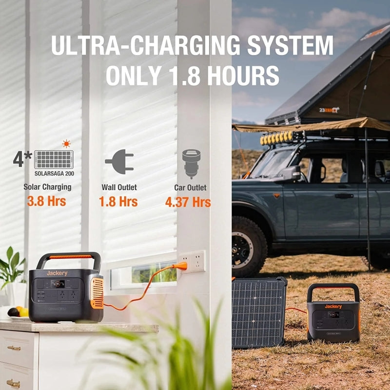 Jackery Explorer 1000 Pro Portable Power Station, view 4
