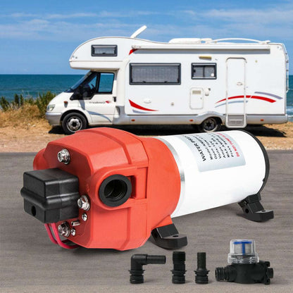Caravan Water Pump 40PSI Pressure 12V, view 7