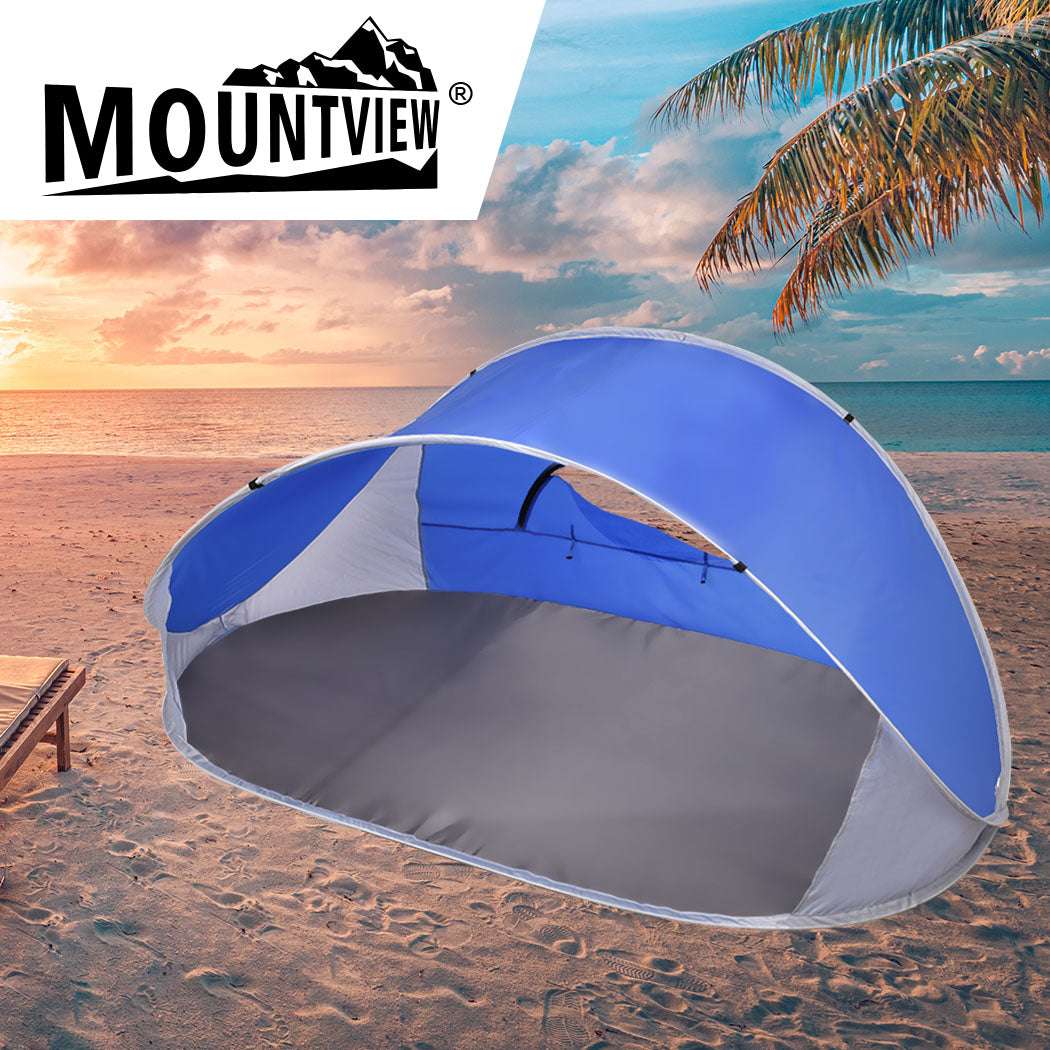 Mountview Pop Up Tent Camping Beach Blue, view 7