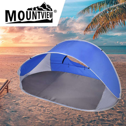 Mountview Pop Up Tent Camping Beach Blue, view 7