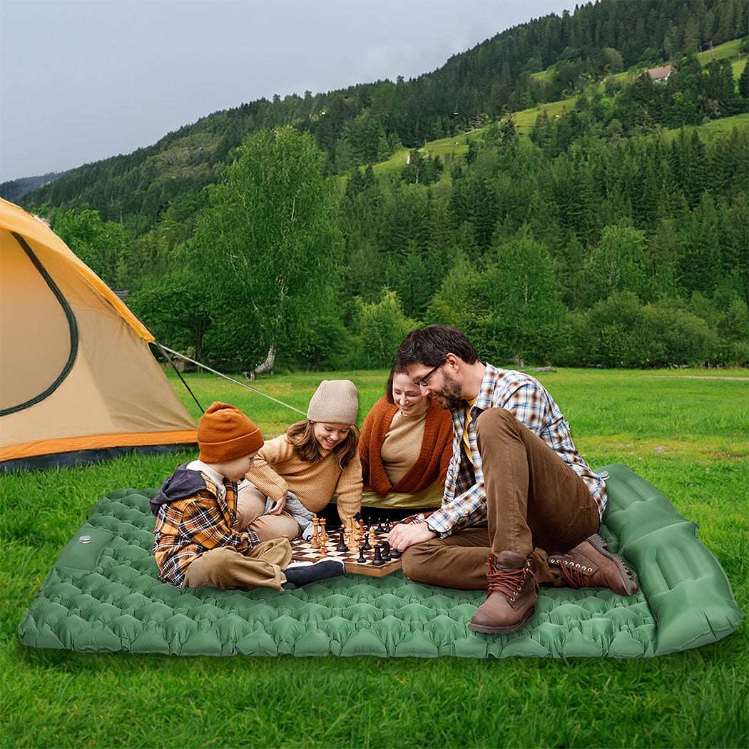Mountview Sleeping Pad Inflatable Camping Double, view 7