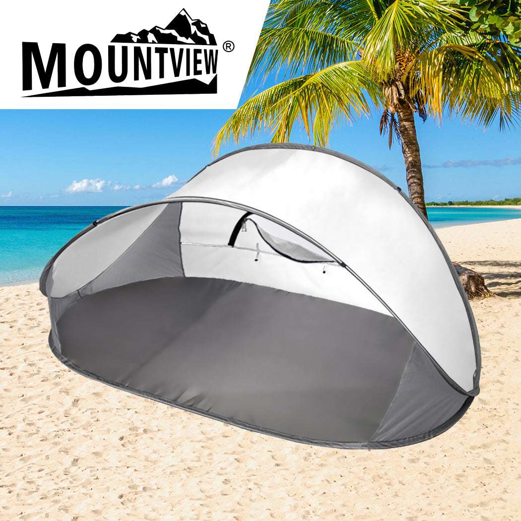Mountview Pop Up Tent Camping Beach Grey, view 7