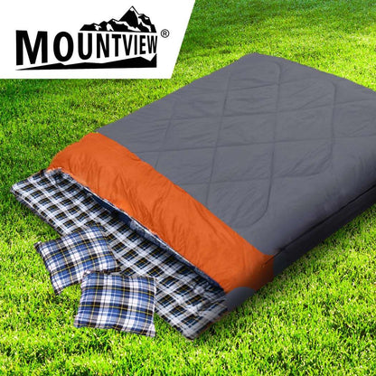 Mountview Double Sleeping Bag Bags Outdoor, view 7