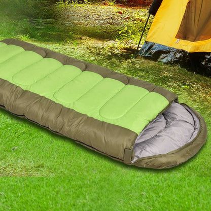 Mountview Sleeping Bag Outdoor Camping Green, view 7