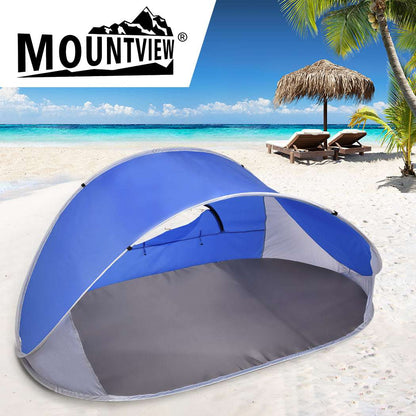 Mountview Pop Up Tent Camping Beach Blue, view 6