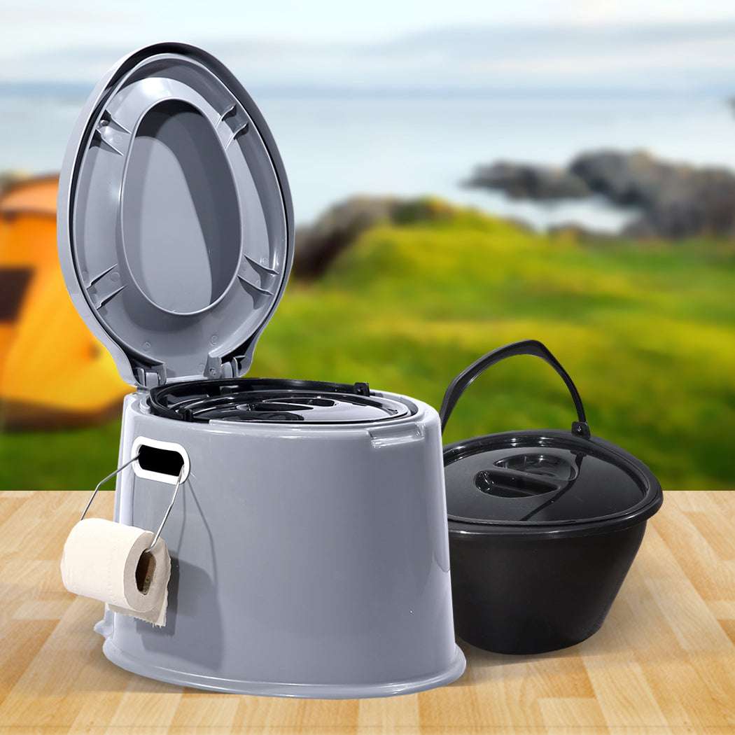 6L Camping Toilet Outdoor Portable Potty, view 6