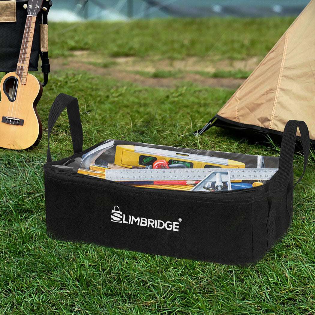 Slimbridge 3PCS Camping Canvas Storage Black, view 6