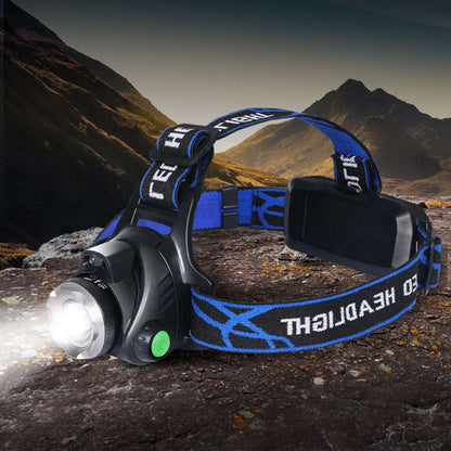 2x 500LM LED Headlamp Headlight Flashlight, view 6