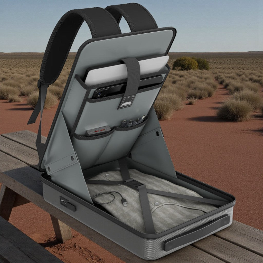 Outcamp Hard-Shell Backpack for Starlink Mini, view 6