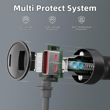 Outcamp Car Charger for Starlink Mini with Dual USB and Voltmeter, view 8