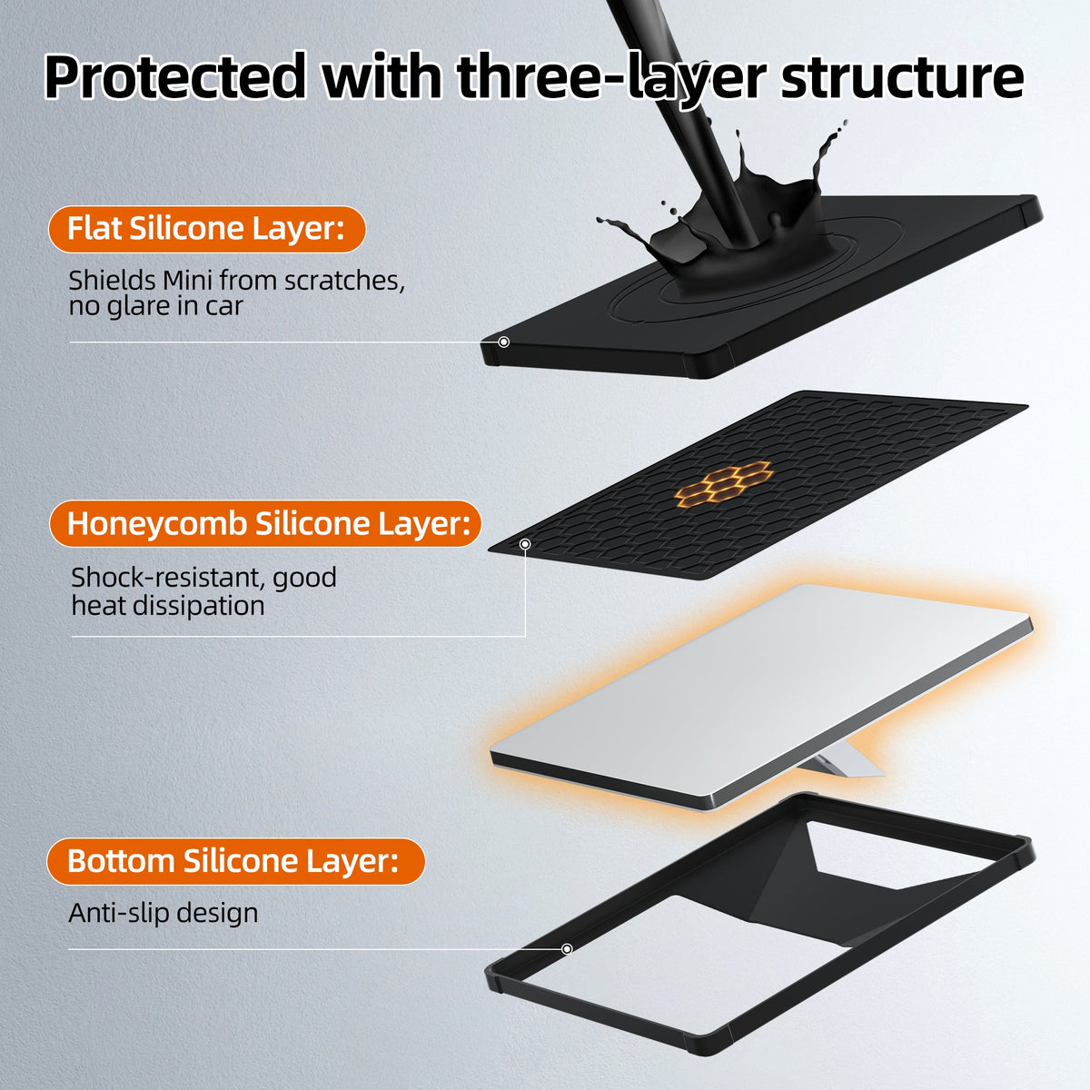 Outcamp Silicone Protective Cover for Starlink Mini, view 3