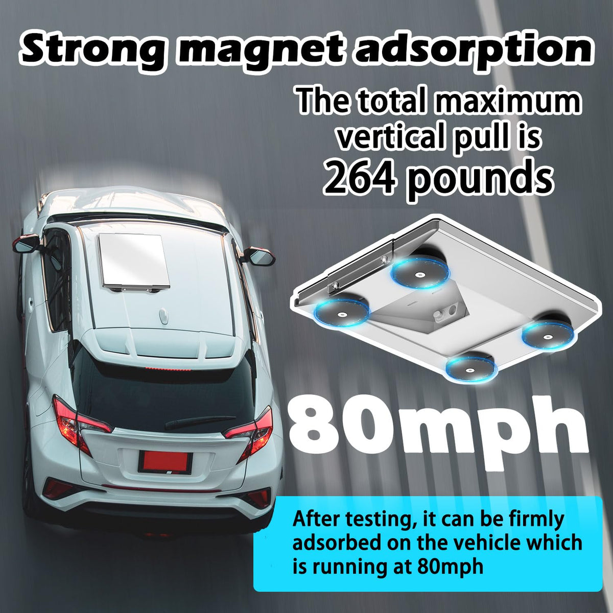 Outcamp Alloy Magnetic Shield Mount for Starlink Mini, view 22