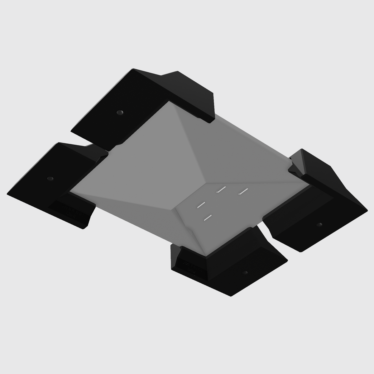 Outcamp Four-Point Flat Mount for Starlink Mini, view 3