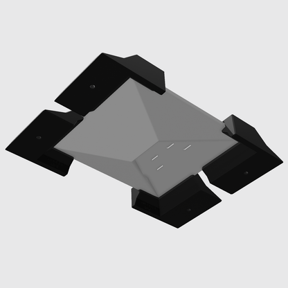 Outcamp Four-Point Flat Mount for Starlink Mini, view 3