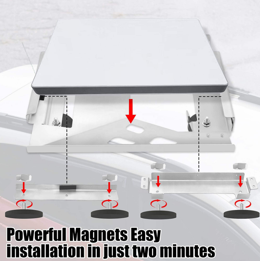 Outcamp Stainless Steel Magnetic Mount for Starlink Mini, view 10