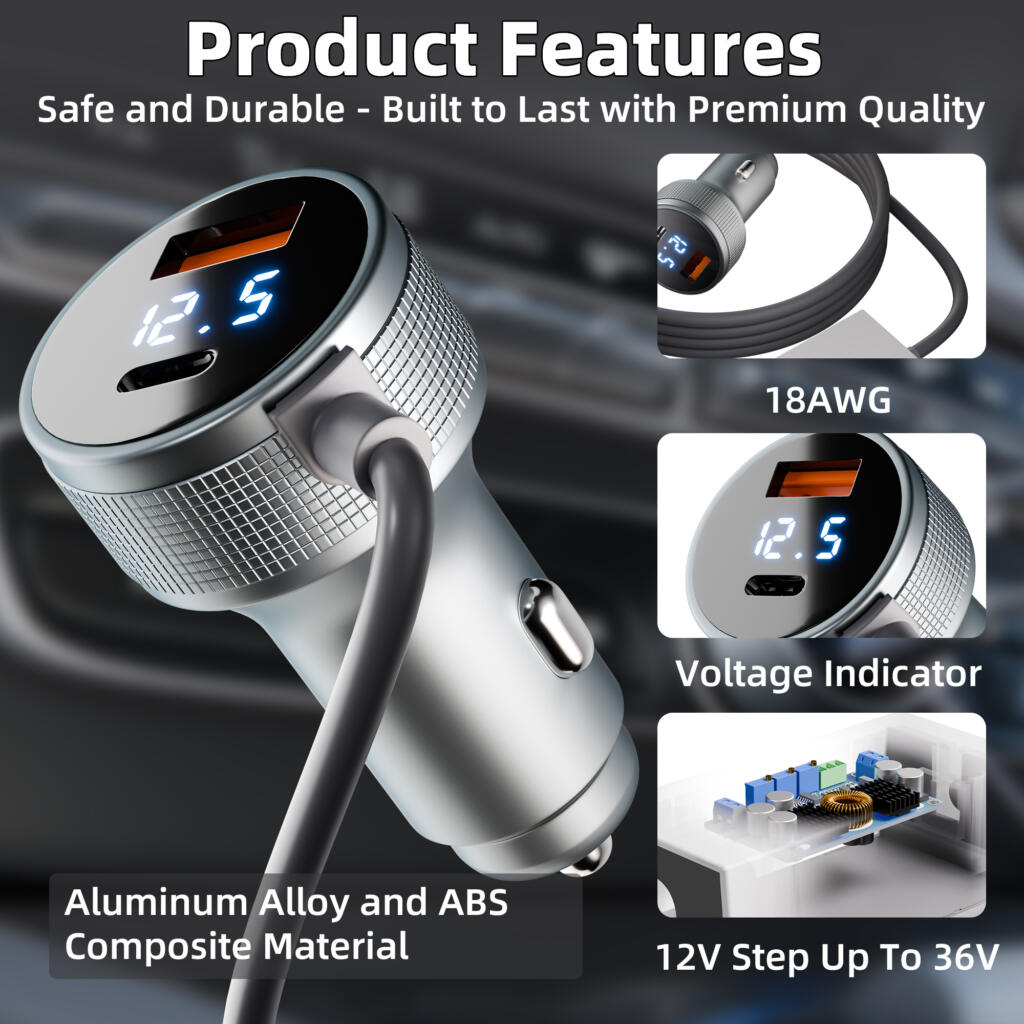 Outcamp 12V/24V Car Power Supply for Starlink Mini, view 5