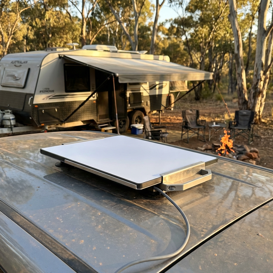 Outcamp Stainless Steel Magnetic Mount for Starlink Mini, view 2