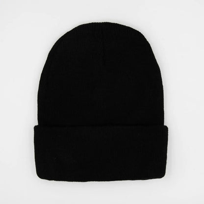 Fashion Knitted Hats Winter Ladies Unisex Hat Black Brown Red, view 4