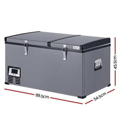 Glacio 80L Dual Zone Portable Fridge Freezer, view 2