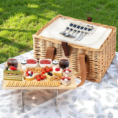 Alfresco 2 Person Picnic Basket with Table, view 7