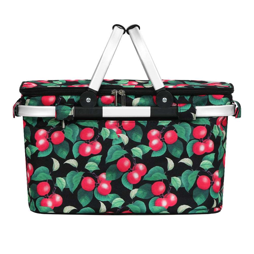 Folding Insulated Picnic Basket – 30kg Capacity, view 3