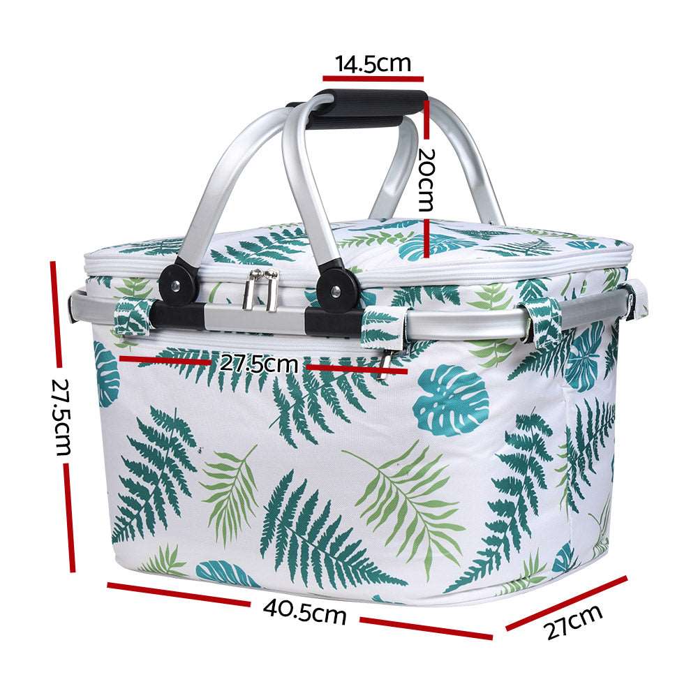 Folding Insulated Picnic Basket 30kg, view 2